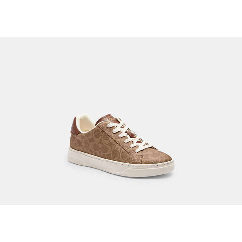High Line Sneaker In Signature Canvas - Picture 3 of 3